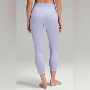Lululemon Align NWT High Rise 25” Leggings Lilac Smoke Size 0